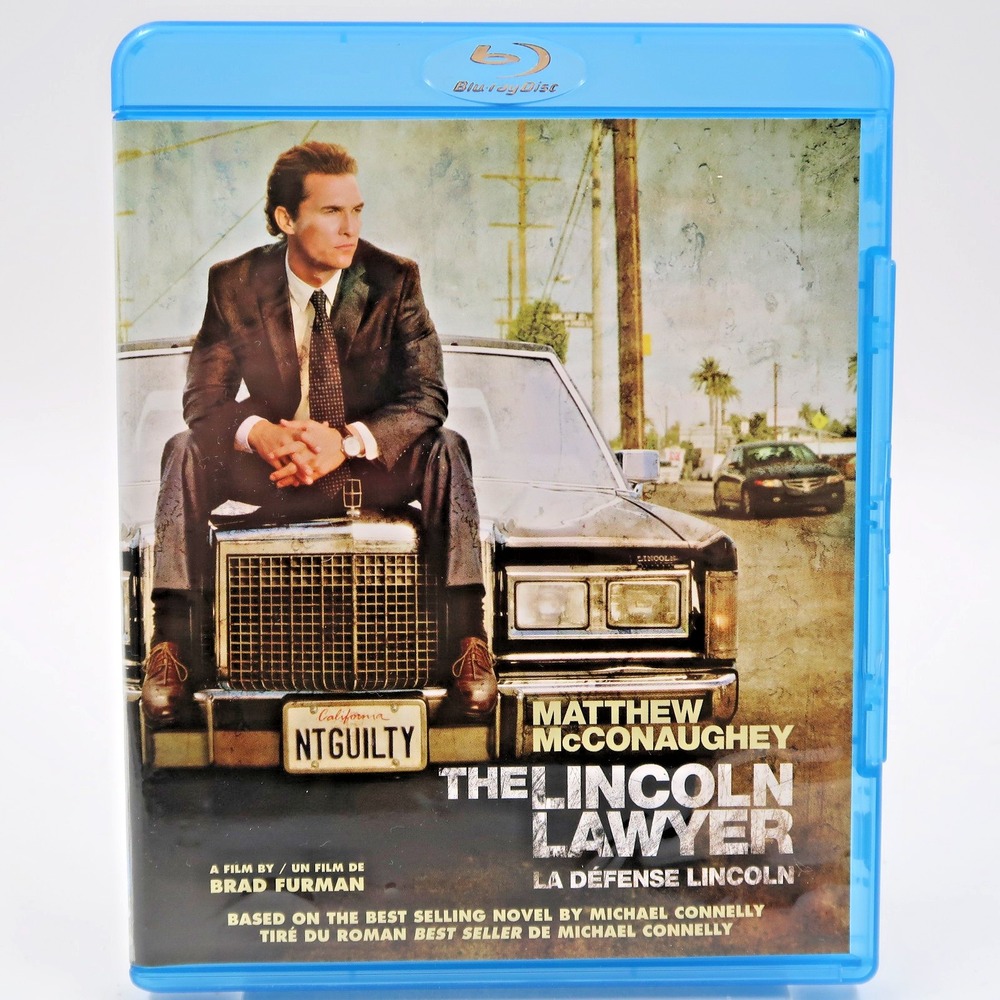 The Lincoln Lawyer Blu-ray 2011 Matthew McConaughey Ryan Phillippe Movie